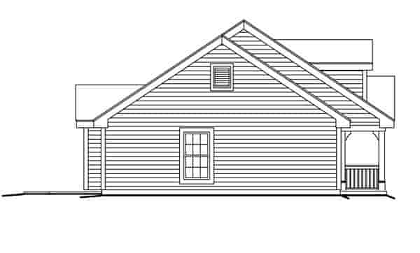 Cape Cod, Country, Ranch House Plan 87398 with 3 Beds, 2 Baths, 1 Car Garage Picture 1