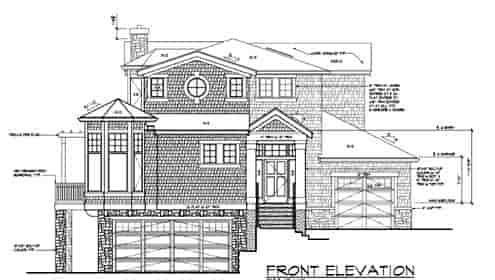 Contemporary, Southern House Plan 87571 with 4 Beds, 4 Baths, 3 Car Garage Picture 1
