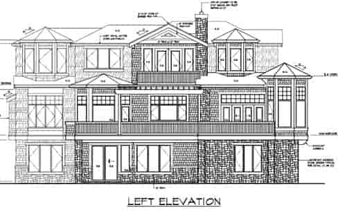 Contemporary, Southern House Plan 87571 with 4 Beds, 4 Baths, 3 Car Garage Picture 2