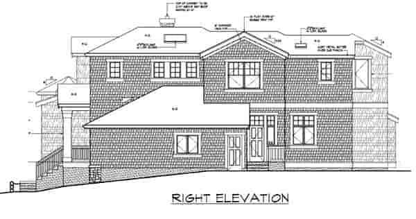 Contemporary, Southern House Plan 87571 with 4 Beds, 4 Baths, 3 Car Garage Picture 3