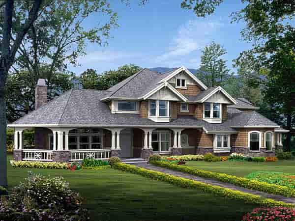 Country House Plan 87575 with 4 Beds, 4 Baths, 3 Car Garage Picture 1