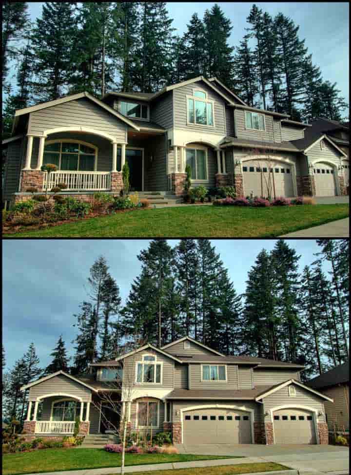 Craftsman House Plan 87665 with 5 Beds, 4 Baths, 3 Car Garage Picture 4
