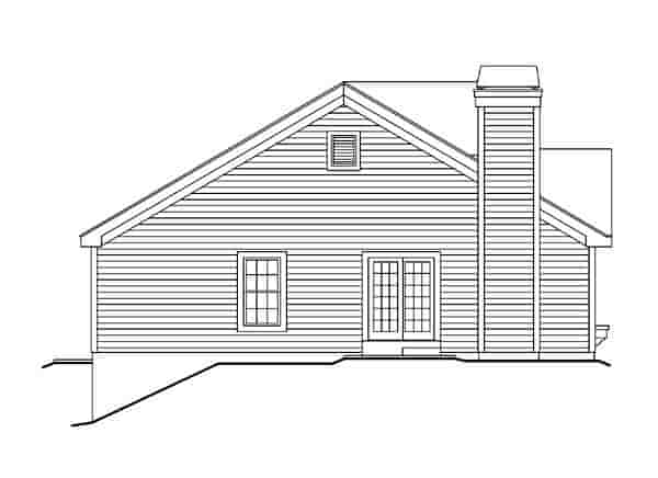 Cottage, Country, Ranch, Traditional House Plan 87800 with 2 Beds, 2 Baths, 2 Car Garage Picture 1