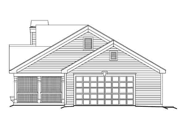 Cottage, Country, Ranch, Traditional House Plan 87800 with 2 Beds, 2 Baths, 2 Car Garage Picture 2