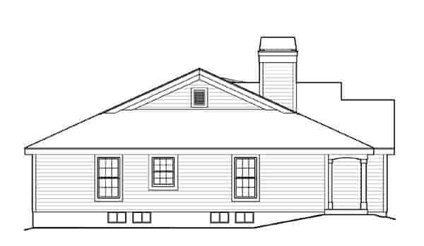 Bungalow, Cottage, Country, Ranch House Plan 87804 with 2 Beds, 2 Baths, 2 Car Garage Picture 1