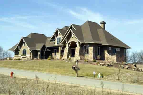 Craftsman House Plan 92351 with 5 Beds, 4 Baths, 3 Car Garage Picture 1