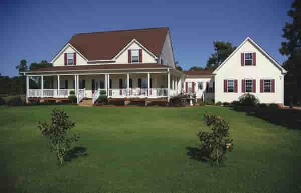 Country, Farmhouse House Plan 92457 with 4 Beds, 4 Baths, 3 Car Garage Picture 1