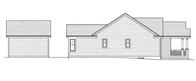 House Plan 92627 with 2 Beds, 2 Baths, 2 Car Garage Picture 1