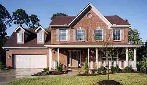 Country, Farmhouse House Plan 92690 with 3 Beds, 3 Baths, 2 Car Garage Picture 1