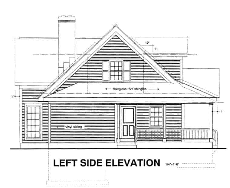 Country House Plan 94003 with 3 Beds, 3 Baths Picture 1