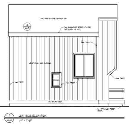 Contemporary House Plan 94312 with 2 Beds, 2 Baths Picture 2