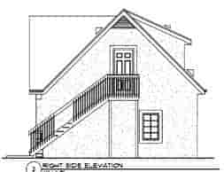 3 Car Garage Apartment Plan 94342 with 1 Beds, 1 Baths Picture 2