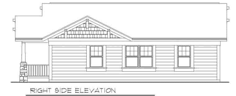 Cottage, Country, Craftsman House Plan 94371 with 3 Beds, 2 Baths Picture 2