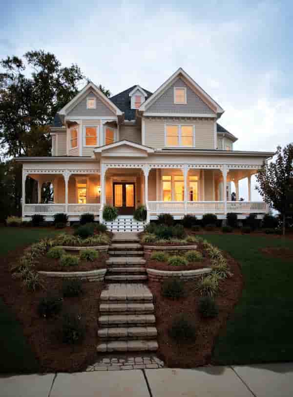 Country, Farmhouse, Victorian House Plan 95560 with 4 Beds, 4 Baths, 2 Car Garage Picture 12