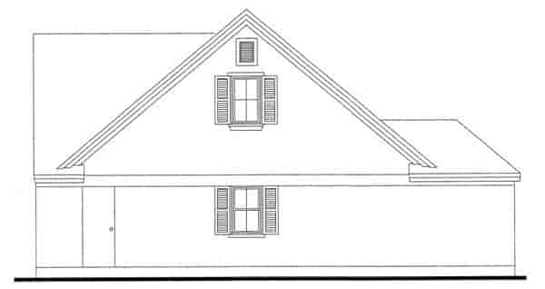 European House Plan 95730 with 3 Beds, 2 Baths, 2 Car Garage Picture 1