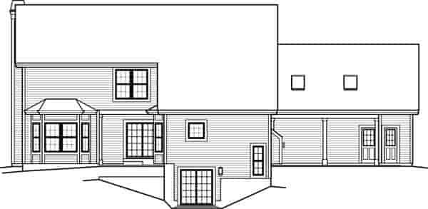 Contemporary, Country House Plan 95849 with 5 Beds, 6 Baths, 2 Car Garage Picture 3
