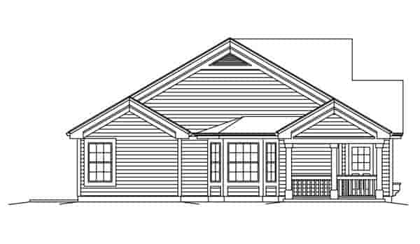 Country, Ranch Multi-Family Plan 95864 with 4 Beds, 4 Baths Picture 1