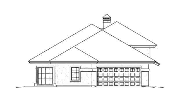 Contemporary, Ranch, Southwest House Plan 95867 with 3 Beds, 3 Baths, 2 Car Garage Picture 1