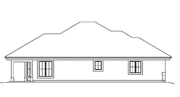 Ranch, Southwest House Plan 95871 with 3 Beds, 2 Baths, 2 Car Garage Picture 1