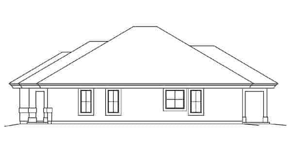 Ranch, Southwest House Plan 95871 with 3 Beds, 2 Baths, 2 Car Garage Picture 2
