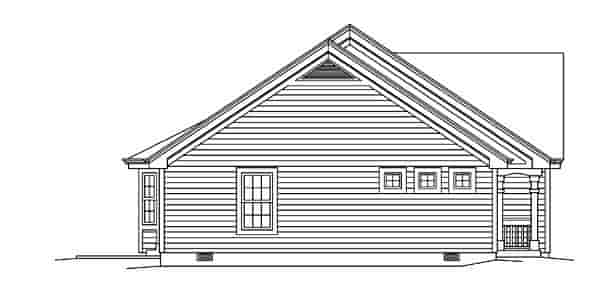 Colonial, Ranch Multi-Family Plan 95881 with 4 Beds, 4 Baths, 2 Car Garage Picture 1
