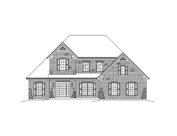Country, Craftsman, Traditional House Plan 95898 with 3 Beds, 3 Baths, 2 Car Garage Picture 3