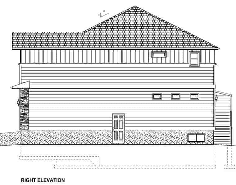 Craftsman Multi-Family Plan 96222 with 6 Beds, 6 Baths, 2 Car Garage Picture 2