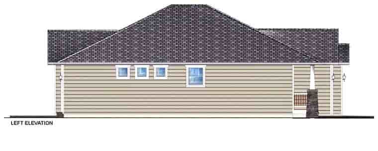Craftsman, Traditional House Plan 96228 with 3 Beds, 2 Baths, 2 Car Garage Picture 1