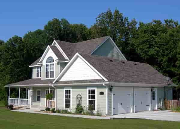 Country, Farmhouse, Southern House Plan 96820 with 4 Beds, 3 Baths Picture 2