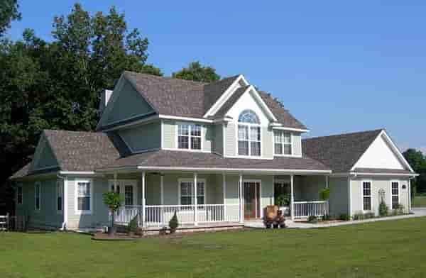 Country, Farmhouse, Southern House Plan 96820 with 4 Beds, 3 Baths Picture 3