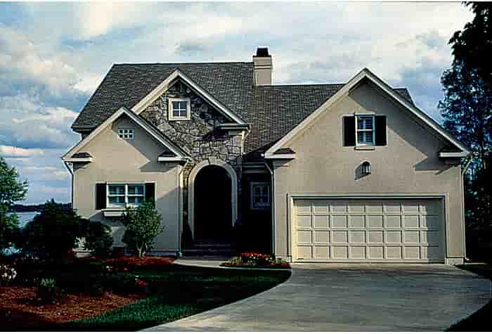 Traditional House Plan 96984 with 3 Beds, 3 Baths, 2 Car Garage Picture 3