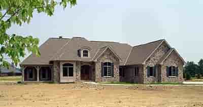 Bungalow, Country House Plan 97131 with 4 Beds, 3 Baths, 2 Car Garage Picture 4