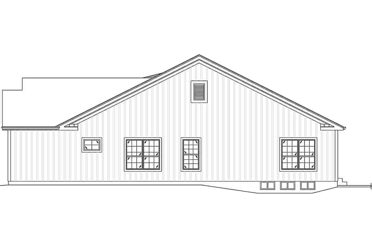 Country, Farmhouse House Plan 97269 with 3 Beds, 2 Baths, 2 Car Garage Picture 1
