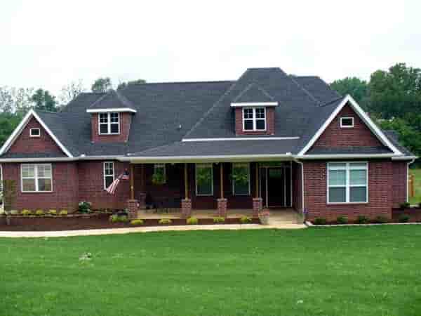 European House Plan 97406 with 4 Beds, 3 Baths, 2 Car Garage Picture 3