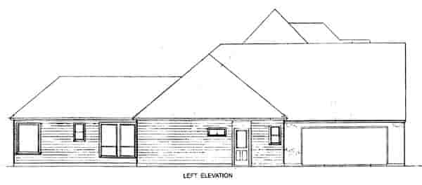 European, One-Story House Plan 97505 with 4 Beds, 4 Baths, 2 Car Garage Picture 2