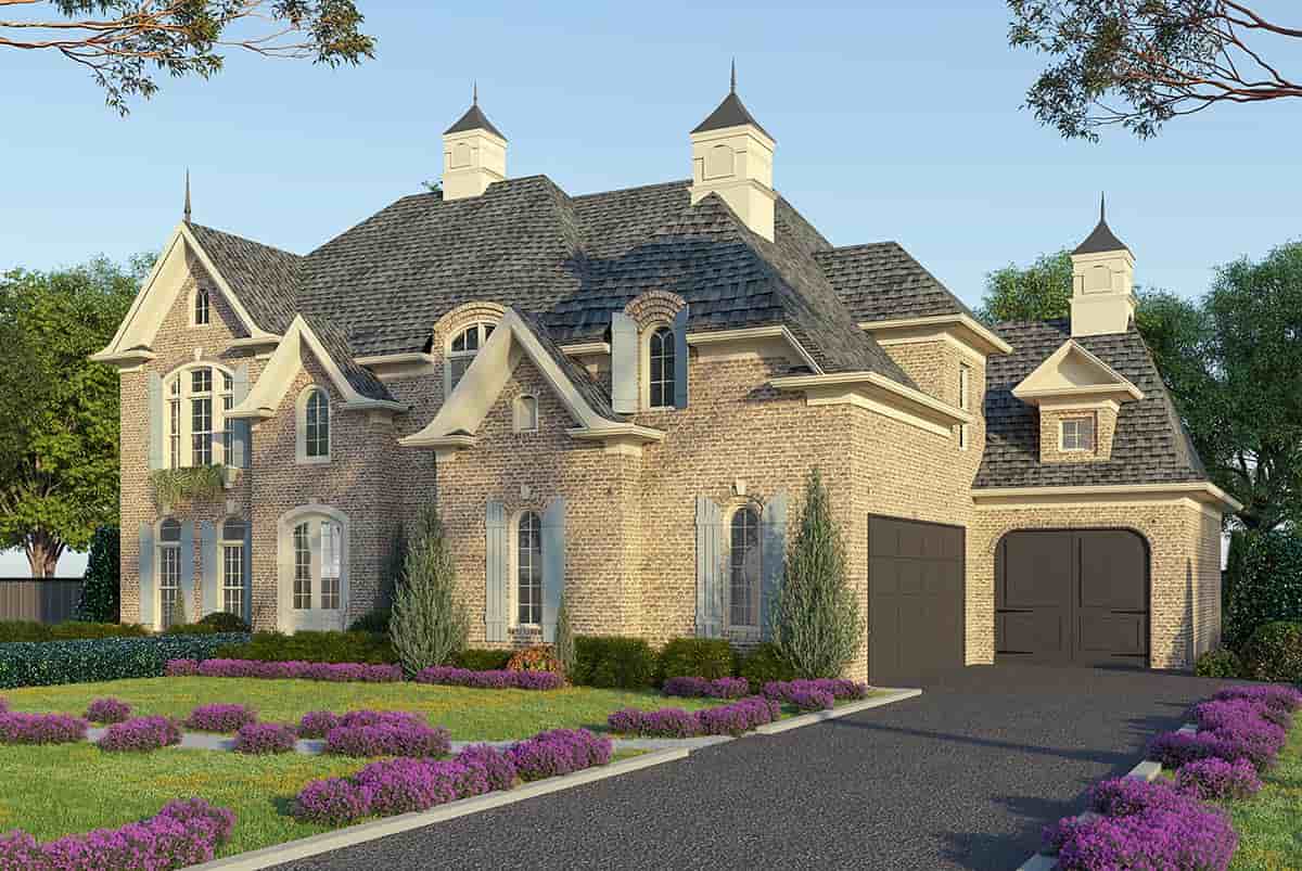 Country, European, Southern, Traditional House Plan 97615 with 4 Beds, 5 Baths, 3 Car Garage Picture 1