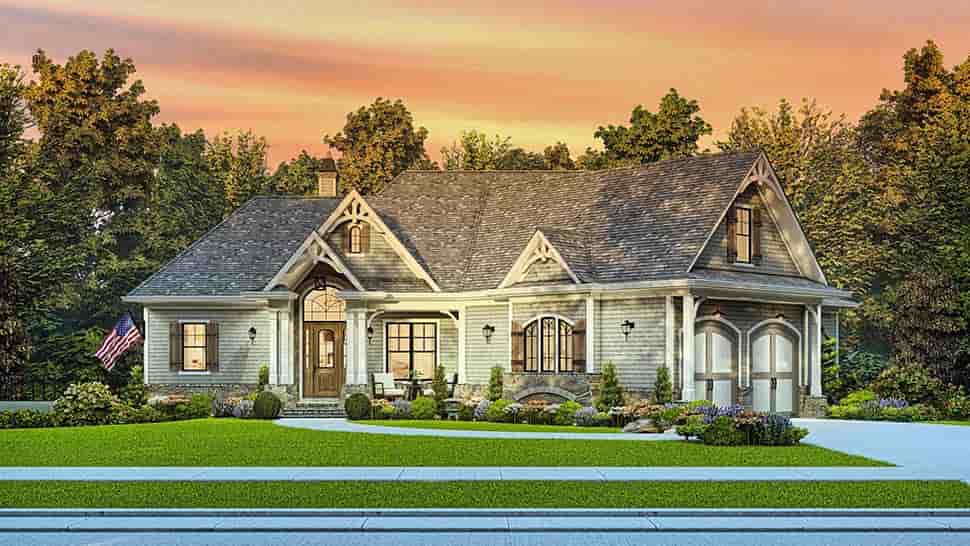 Cottage, Country, Craftsman, Southern, Traditional House Plan 97624 with 3 Beds, 2 Baths, 2 Car Garage Picture 6