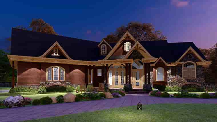Cottage, Country, Craftsman, Traditional House Plan 97630 with 3 Beds, 3 Baths, 2 Car Garage Picture 5