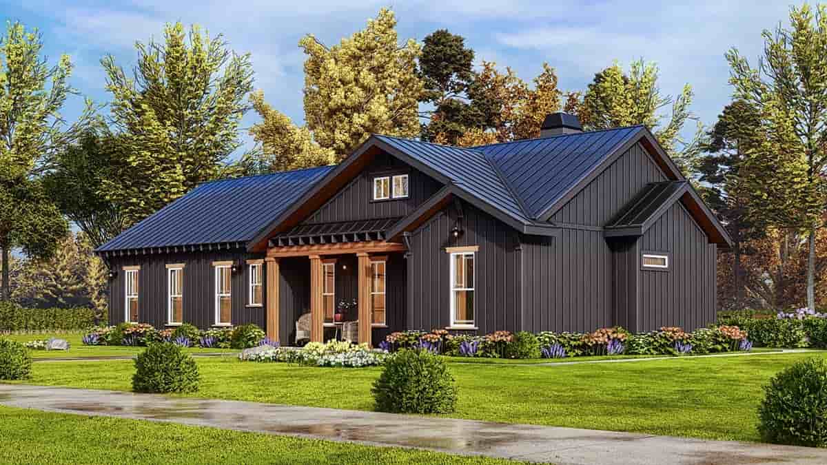 Country, Farmhouse, Southern House Plan 97652 with 3 Beds, 3 Baths Picture 1