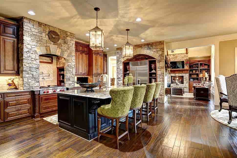 Craftsman, Ranch, Tuscan House Plan 97680 with 3 Beds, 4 Baths, 3 Car Garage Picture 14