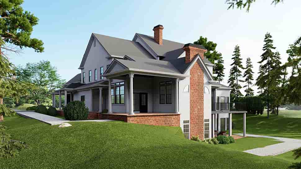 Country, Farmhouse, Southern, Traditional House Plan 97688 with 5 Beds, 6 Baths, 3 Car Garage Picture 3