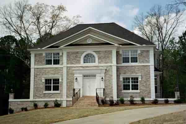 Colonial, European House Plan 98200 with 4 Beds, 4 Baths, 3 Car Garage Picture 1