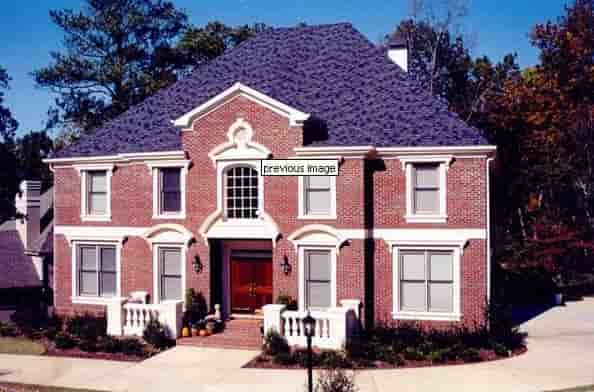 Colonial, European, Greek Revival House Plan 98206 with 4 Beds, 4 Baths, 3 Car Garage Picture 1