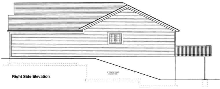 Ranch House Plan 98623 with 3 Beds, 2 Baths, 2 Car Garage Picture 2