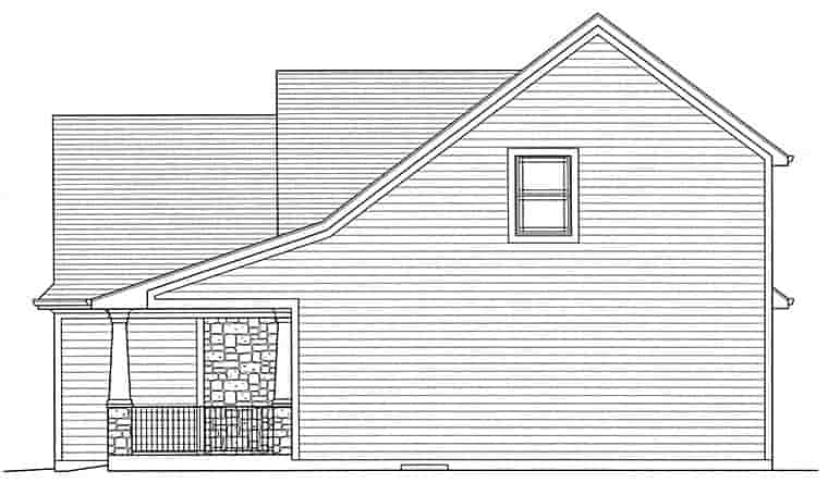 Cottage, Craftsman House Plan 98642 with 4 Beds, 3 Baths, 2 Car Garage Picture 1