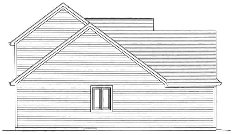 Cottage, Craftsman House Plan 98642 with 4 Beds, 3 Baths, 2 Car Garage Picture 2