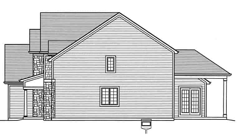Country, Craftsman, Traditional House Plan 98692 with 4 Beds, 4 Baths, 3 Car Garage Picture 1