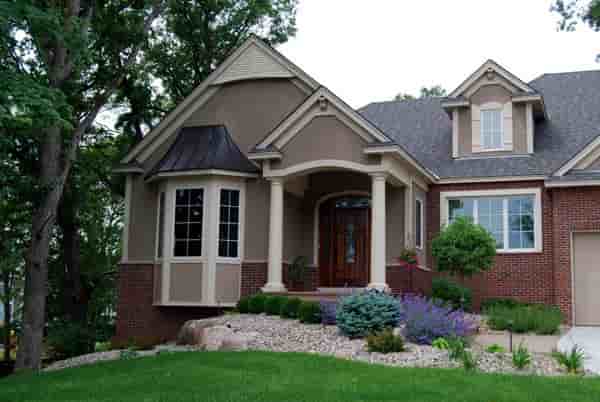 Cottage, Craftsman, Traditional House Plan 99388 with 3 Beds, 3 Baths, 4 Car Garage Picture 1