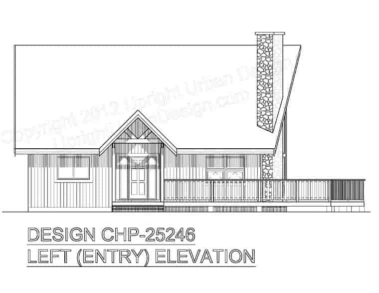 Contemporary House Plan 99914 with 2 Beds, 2 Baths Picture 3