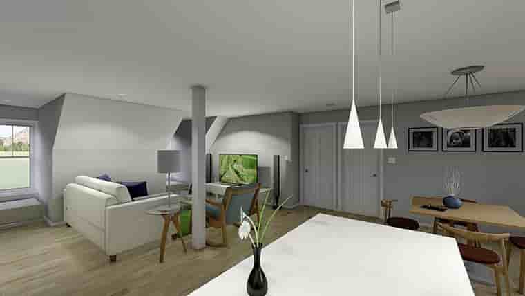 3 Car Garage Apartment Plan 99939 with 2 Beds, 2 Baths Picture 5